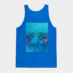 Cabin on the bay Tank Top